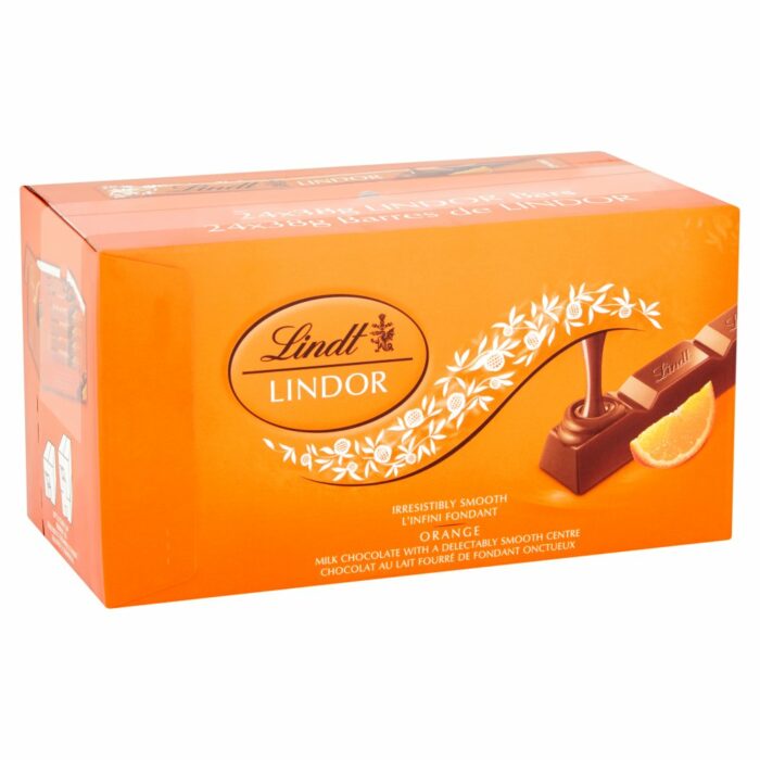 Lindt LINDOR Milk Chocolate Bar, 100g